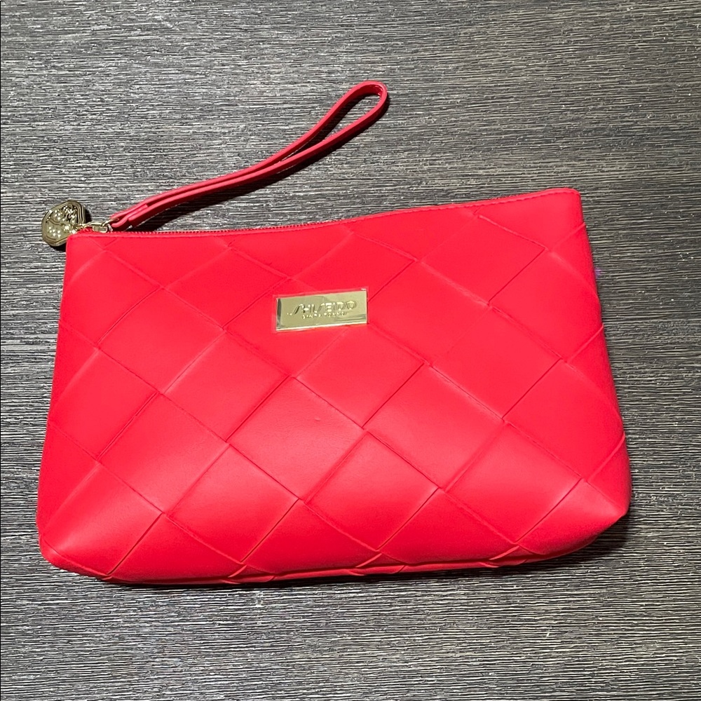 SHESEIDO Vibrant Red Woven Wristlet by SHESEIDO With New 🆕 items